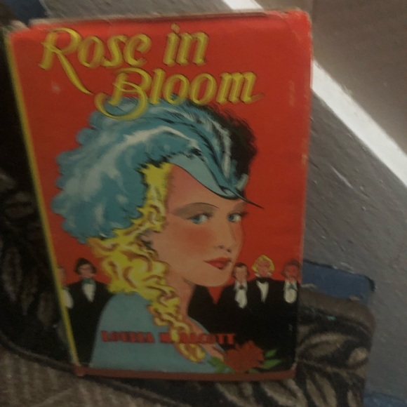 Rose in Bloom Book with Red Cover by Louisa May Alcott. Great collectible. - Picture 1 of 7